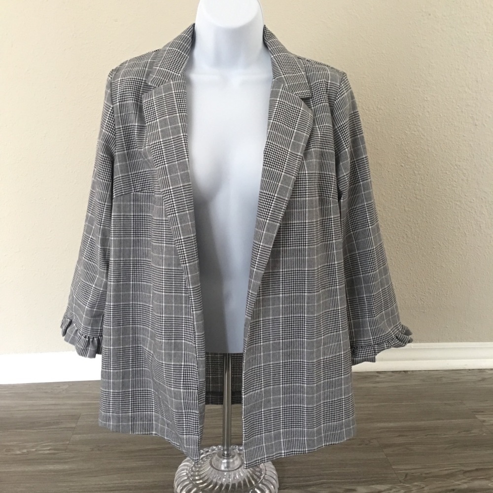 Houndstooth Blazer